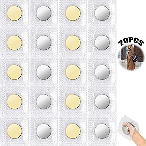 Sewing Magnet Button 20 Pieces Magnetic Button Round Button Practical Accessories Magnetic Closure Bags Magnetic Snap Purse Fastening Cover