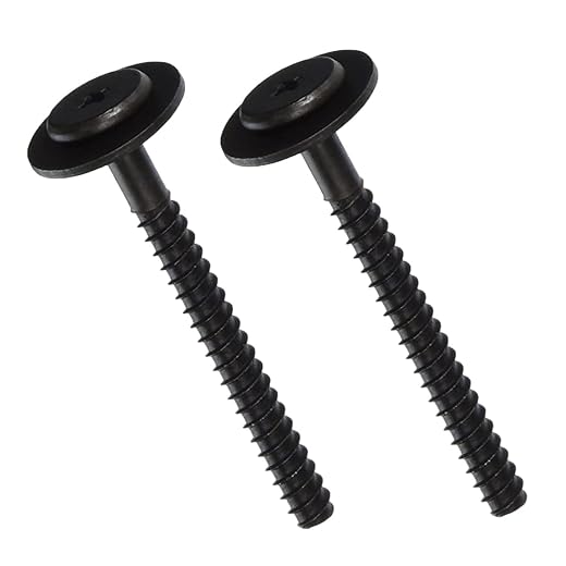 316433300 Screw for Range Oven Door Handle Black Metal Screw Compatible with Frigidaire, Kenmore, Electrolux Range Oven Kitchen Appliance Parts (2PACK)