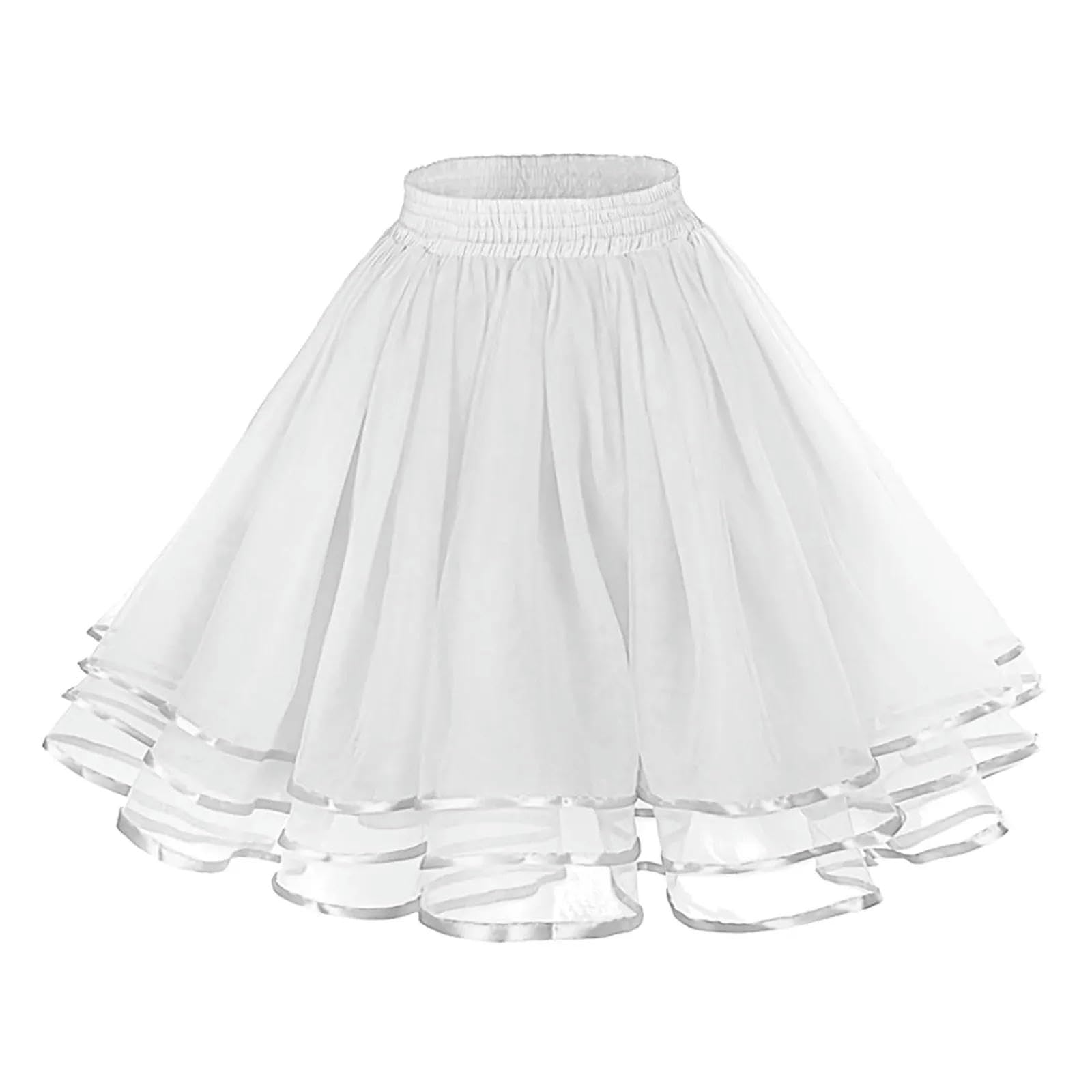 Gonna Mini Gonne Casual A Vita Elastica da Donna con Gonna Corta Gonfia per Donne Gonne per Donne