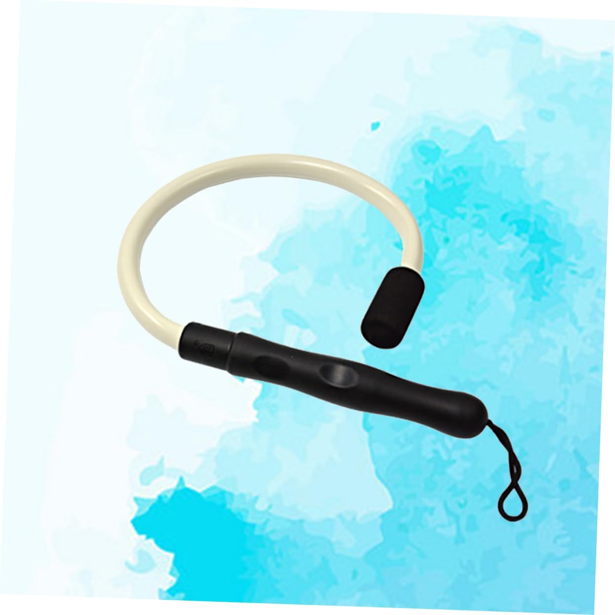 Flexible Golf Swing Trainer Aid for Rhythm Balance and Strength Improvement Design for Training Aid for Beginners Black