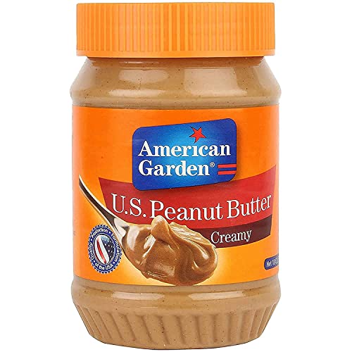 American Garden U.S. Peanut Butter Creamy, 18 oz ℮ 510 g