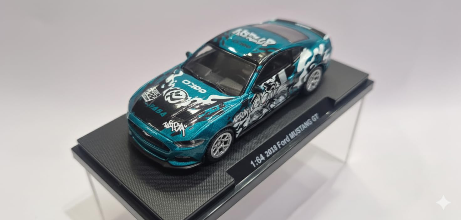 PlanetKids CCA 1:64 Acrylic 2018 Ford Mustang GT Collection Cool