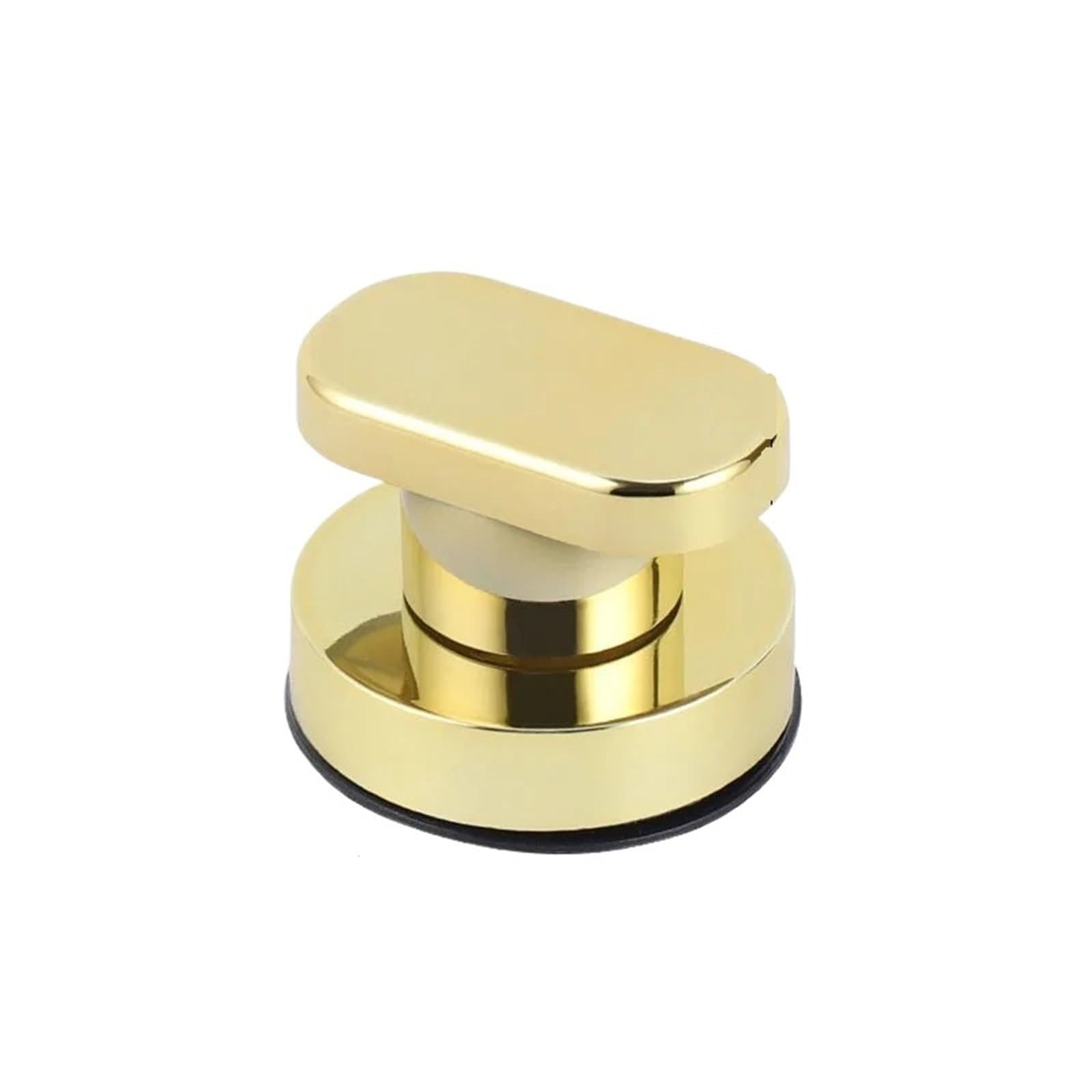 Fjixuo Gold 1Pcs Handrail Handle Offers Safe Grip With Suction Cup For Grab In Bathroom Bathtub Glass Door For Bathrooms, Kitchens(Gold)