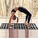 ALAZA Black and White Tartan Plaid Pattern Yoga Mat Non Slip Fitness Exercise Mat, Workout Mat for Yoga, Pilates and Floor Exercises