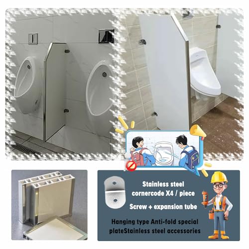 Pantalla de orinal para reformas de baños comerciales y escuelas 5