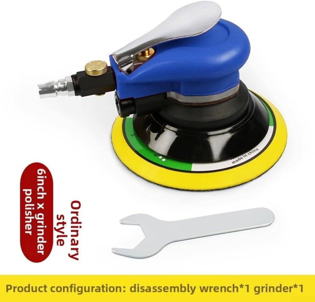 6-inch (150 Mm) Pneumatic Polisher, For Polishing And Grinding Automobiles(6-inch)