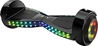 Razor Sonic Glow Hovertrax Self-Balancing Scooter: Bluetooth Speaker, Beat-Sync LED Lights, 8 MPH Speed, UL2272 Certified for Kids & Teens