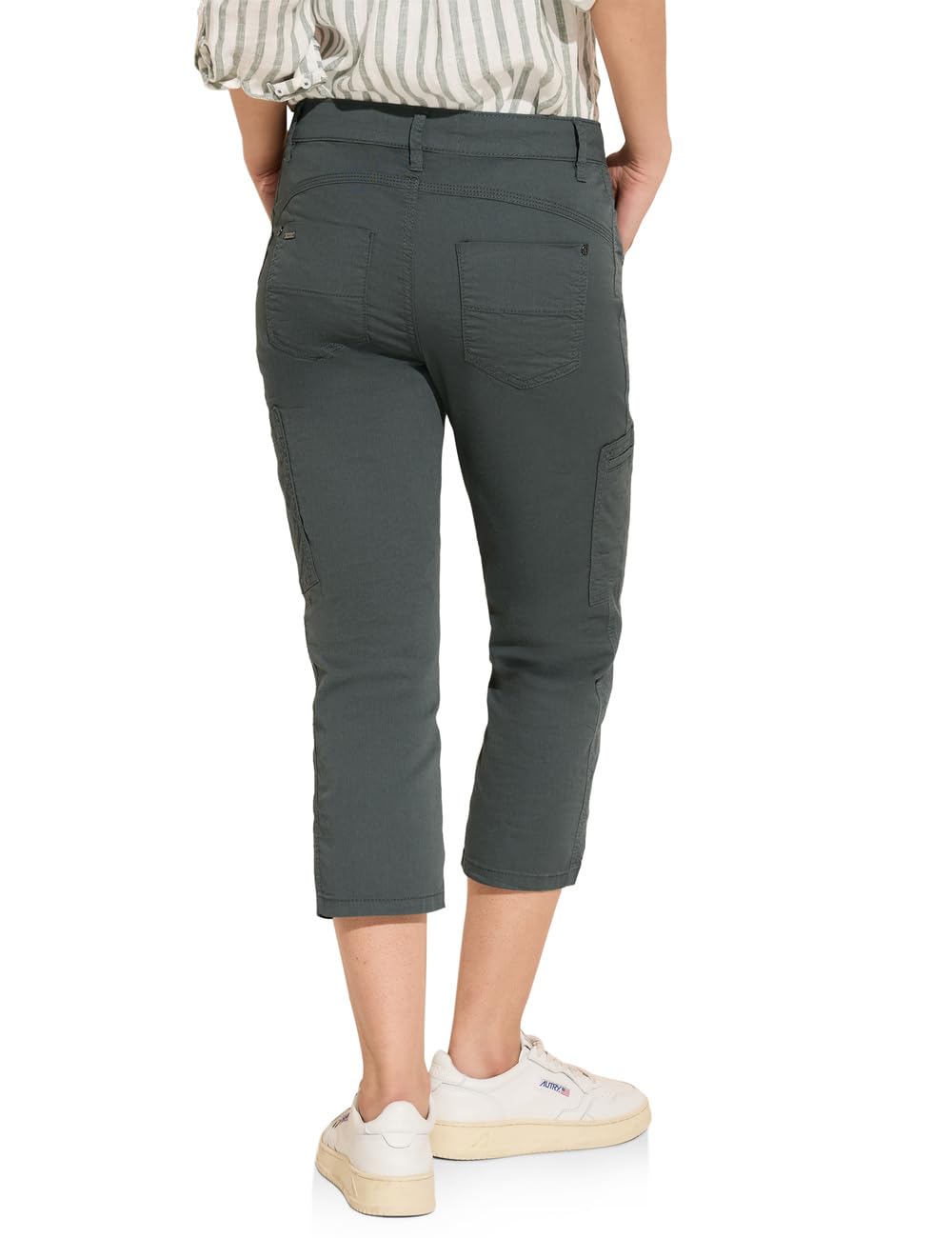 Street One Damen Sportive 3/4 Cargohose