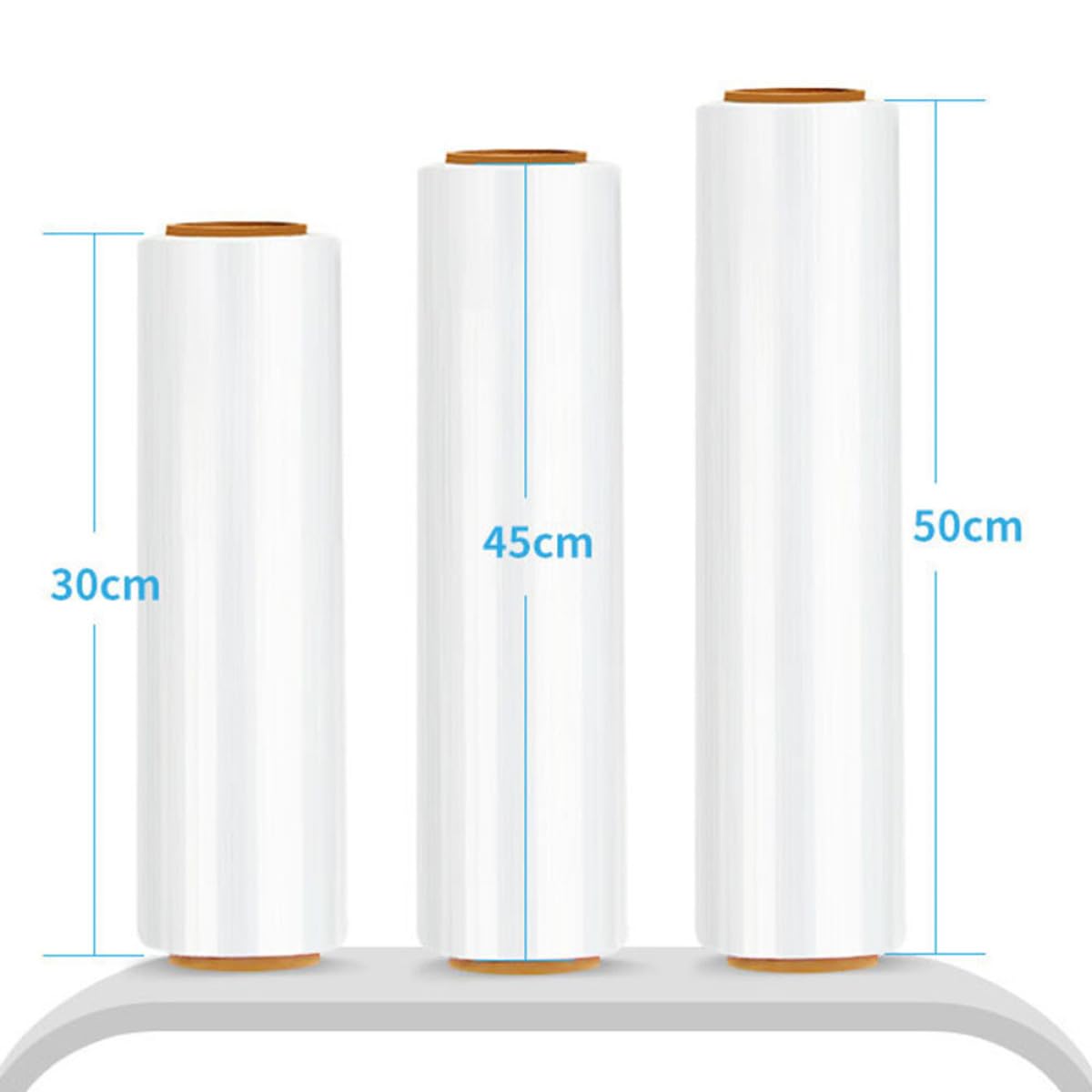 OSALADI 1 Rolle Selbstklebende Stretchfolie Transparent 160m aus Lldpe mit Perfektem Verschluss für Möbelverpackung und Schutz von Haushaltsgegenständen