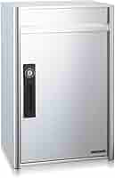 コーワソニア 戸建住宅用ポスト 大型 シリンダー錠 ヘアライン P503H コーワソニア 郵便ポスト P503 前入れ後出し シリンダー錠