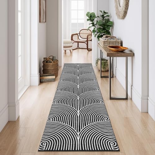 Tiffasea Long Hallway Runner Rug 2.6'x10' Washable Rugs Modern Reversible
