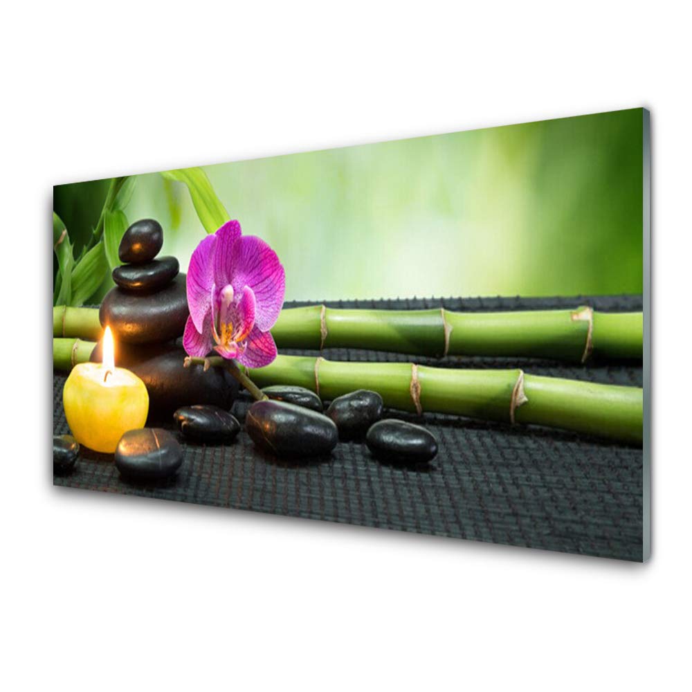 Tableau verre trempé Tulup 100x50cm : dites adieu aux cadres fragiles qui se décolorent
