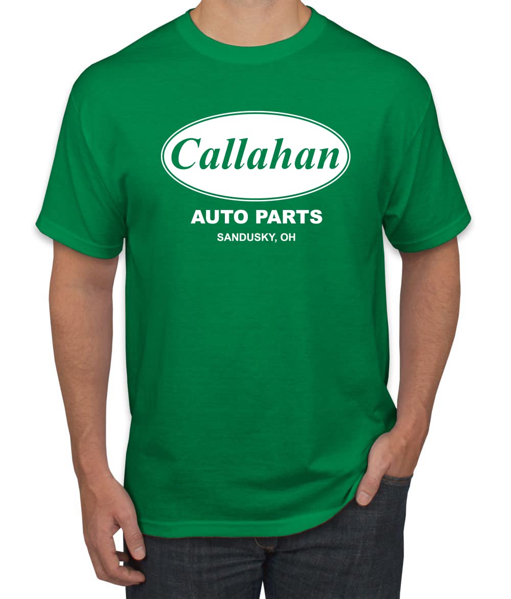 Callahan Auto Parts Sandusky Ohio Retro 90s Funny Tommy Boy Mens T-Shirt