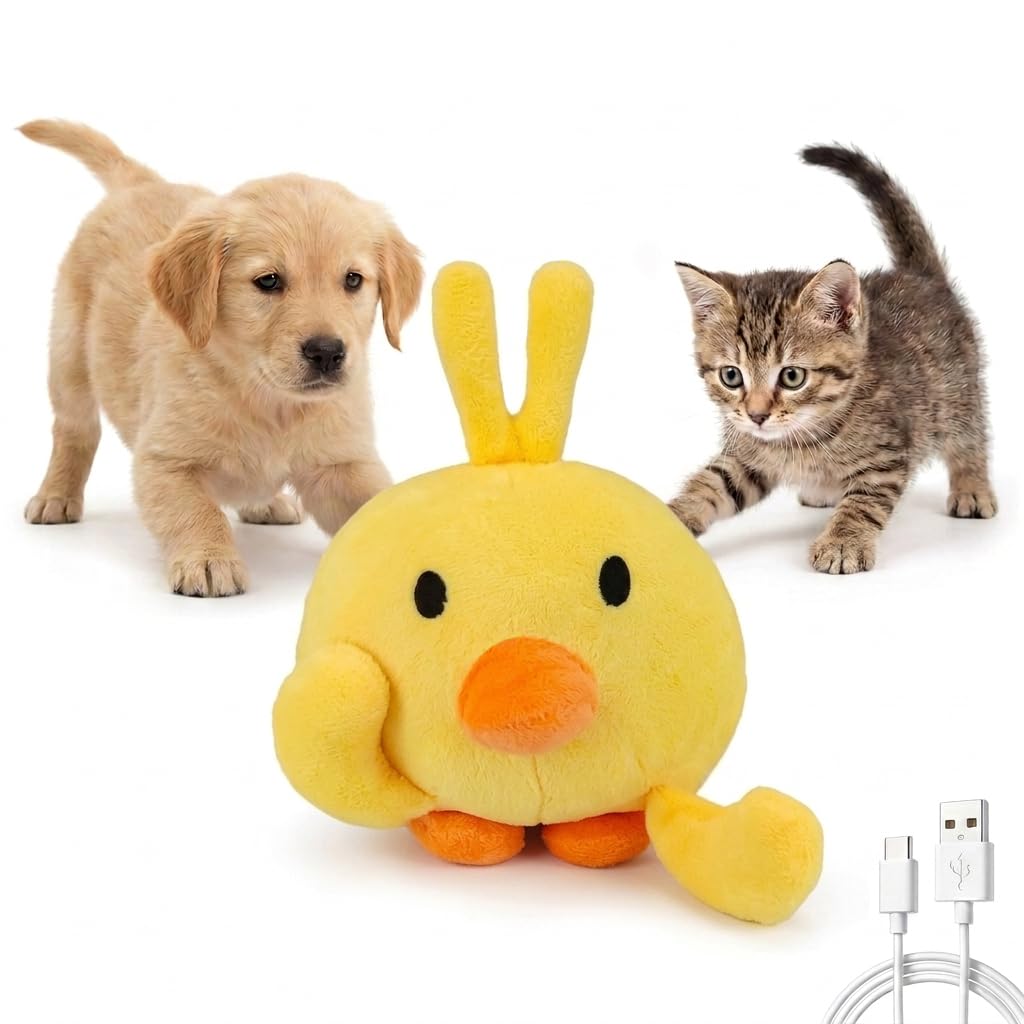 Jouet interactif pour chien Canard pour occuper votre animal contre la solitude