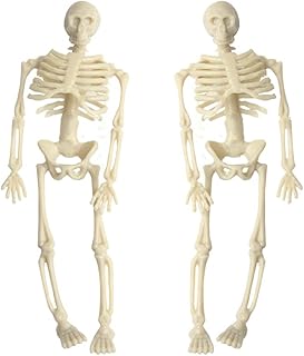 Acxico 2Pcs Halloween - Skeleton - 1:12 Scale Mini Miniature