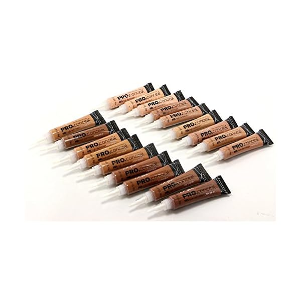 L.A. Girl PC Pro Conceal High Definition Concealer set of color GC971988, All, 16 Ounce, (Pack of 18) (LAX-GC971-GC988)