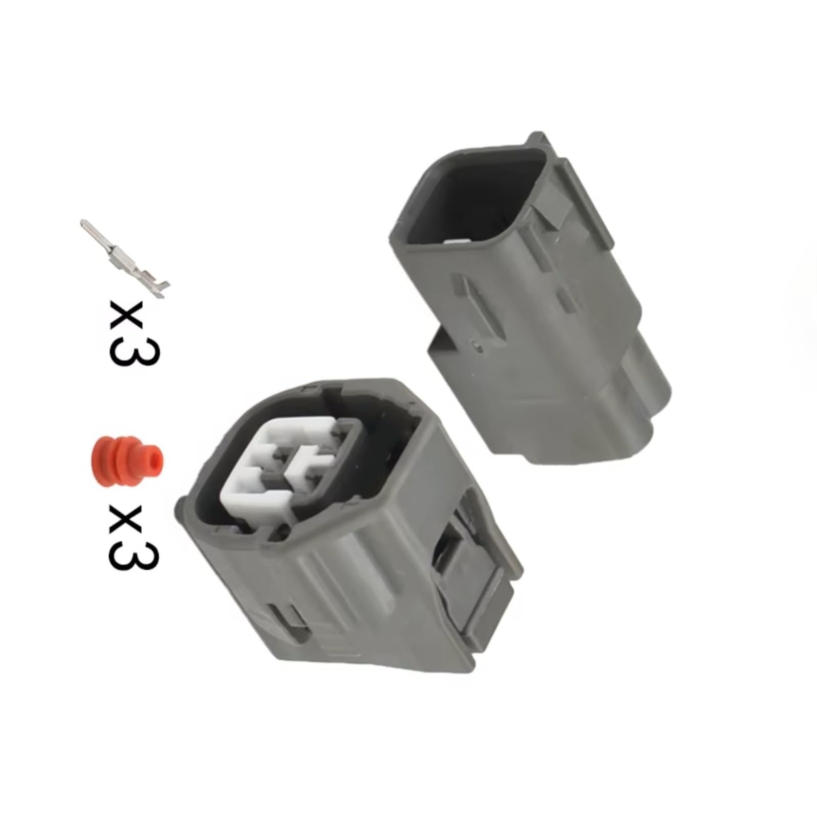 Compatible Con Hyundai Para Elantra Para IX35 MG651359-4 Conector De Arnés De Cables De Bobina De Encendido Impermeable 3 Pines Conector