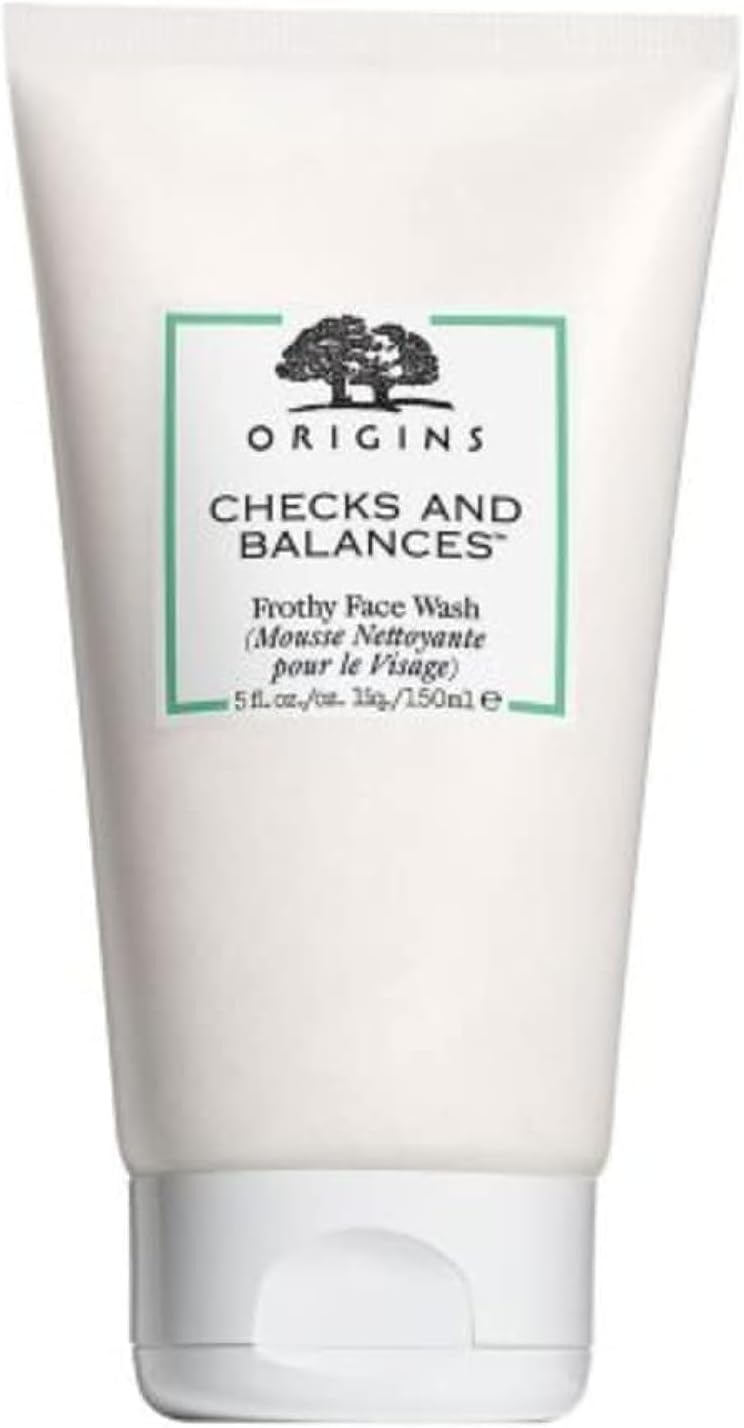 OriginsChecks and Balances Frothy Face Wash 5oz, 150ml Skincare Cleansers