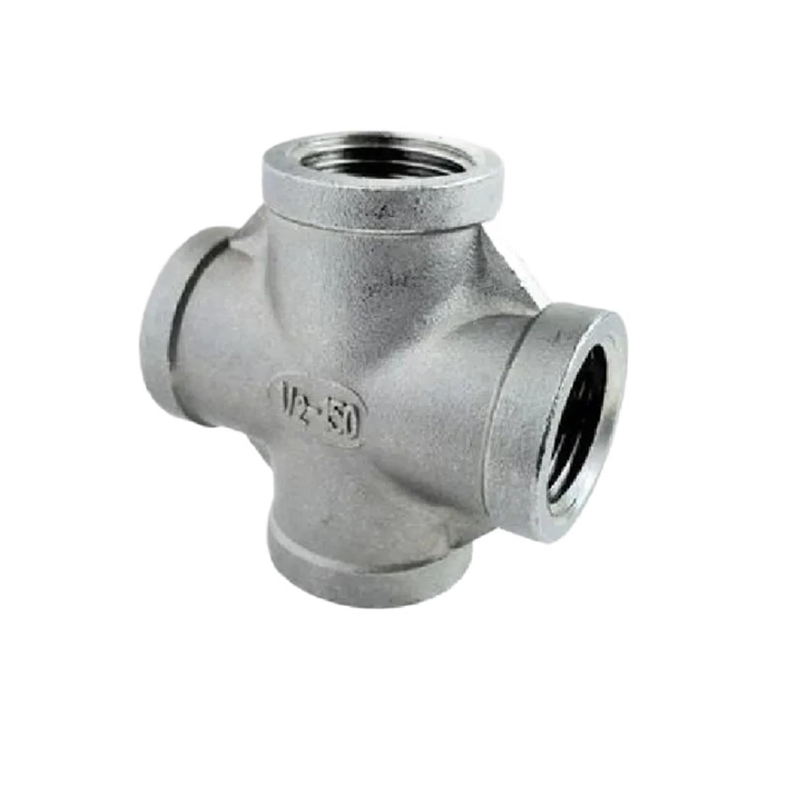 Raccordement inox 1-1/2 pour supprimer les fuites sur tuyau 4 voies