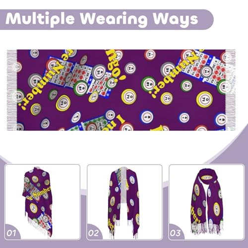 Alien Avocado Starry Sky Women's Fashion Long Shawl Winter Warm Large Scarf,Christmas Birthday Large Soft Stole3