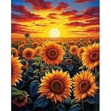 Photo Gallery zuooyi dipingere con i numeri per adulti girasole, dipingere con i numeri principianti tramonto, kit fai da te pittura di numeri kit decora la casa regalo, cornice diy 40x50cm Photo Gallery zuooyi dipingere con i numeri per adulti girasole, dipingere con i numeri principianti tramonto, kit fai da te pittura di numeri kit decora la casa regalo, cornice diy 40x50cm