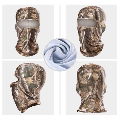 Image of WTACTFUL Camouflage Ski Mask Camo Balaclava Face Mask Men Women