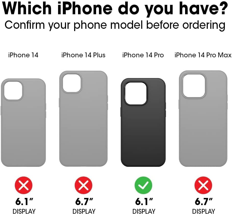 OtterBox Trusted Glass Screen Protector for iPhone 14 Pro (ONLY), Flawless Touch Response, Fingerprint Resistant, Precision Fit, Vibrant Clarity - Image 2