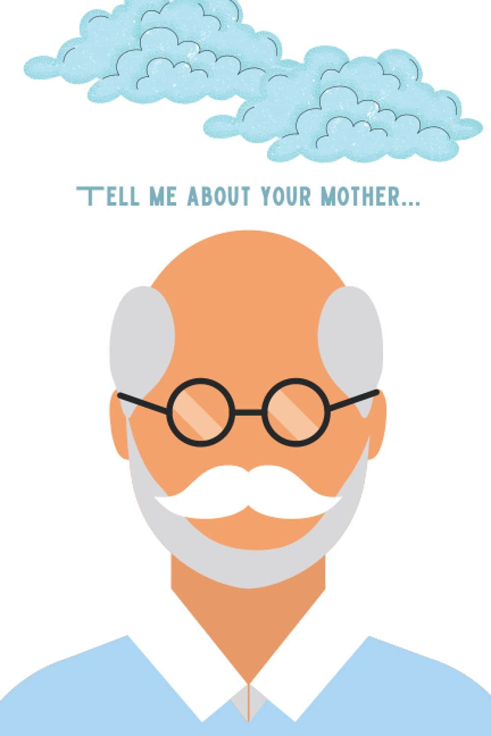 Sigmund Freud Notebook / Journal / Planner, "Tell me about your Mother...": The perfect gift for Therapists or anyone with an interest in Psychology