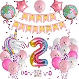 🦄 Versatilidad: Nuestro juego de globos de unicornio es la decoración perfecta para cumpleaños, bodas, fiestas, aniversarios, fiestas temáticas, eventos corporativos y otras ocasiones.