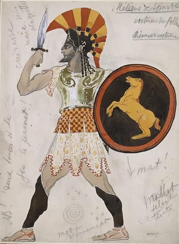 Affiches et gravures d'art Leon Bakst, peinture premium pour salon en 60x90cm