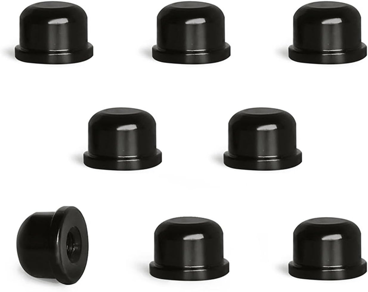 GY & CK® Lamp Finials Lampshade finial Tops for Lamp Shade Harp Lamp Finial Knob Lamp Parts and Lighting Accessories Finial 8 Pack (Antique Brass)