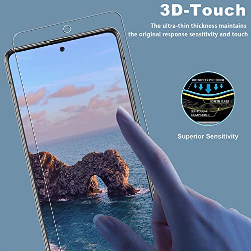 [3+3 Pack] Galaxy A51 Screen Protector + Camera Lens Protector, 9H Hardness Tempered Glass, Scratch Resistant, HD Clear, Easy Installation, Bubble Free, Screen Protector for Samsung Galaxy A51 5G by Gliansen - Image 5