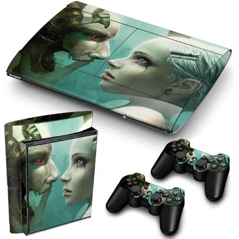 Skin PVC PS3 Super Slim Funky Planet Cover