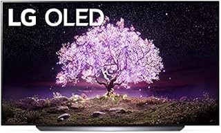 LG OLED C1 Series 77” Alexa Built-in 4k Smart TV, 120Hz Refresh Rate, AI-Powered 4K, Dolby Vision IQ and Dolby Atmos, WiSA Ready, Gaming Mode (OLED77C1PUB, 2021)