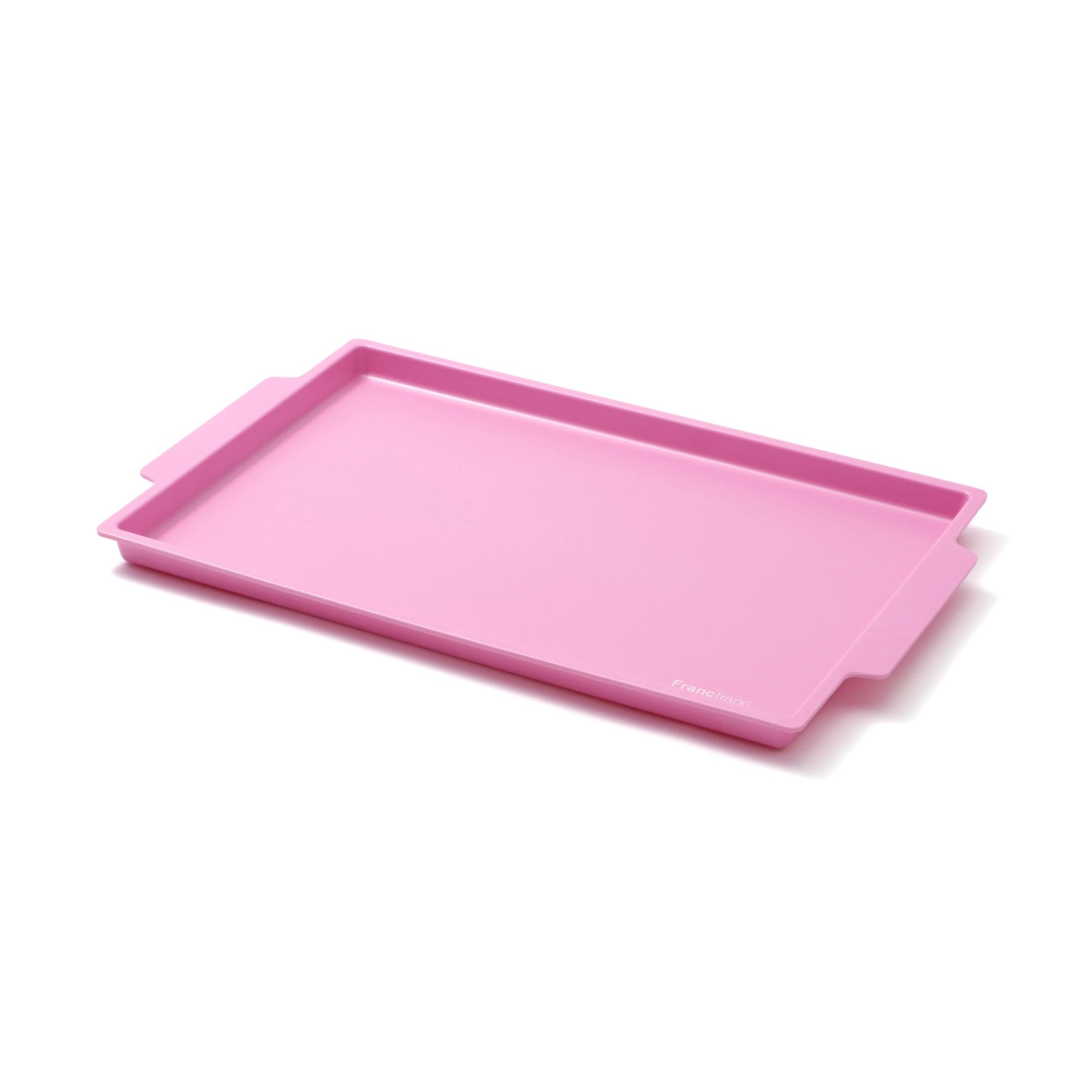 Amazon｜Francfranc フランフラン マット メラミントレー ピンク お盆