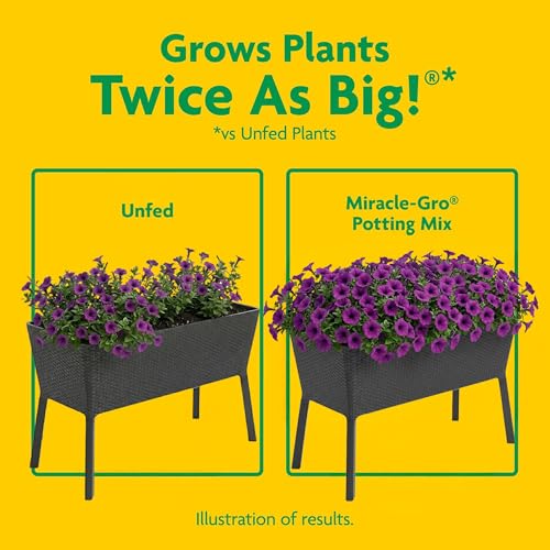 Image of Miracle-Gro 2 Cu Ft Potting Mix and 24-Pack Indoor Plant Food Spikes for Garden Soil - Continuous Feeding for Houseplants, Outdoor Gardening, Vegetable Planting, and Container Growing