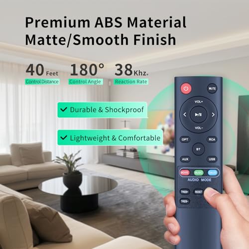 Télécommande de rechange barre de son résout vos touches cassées
