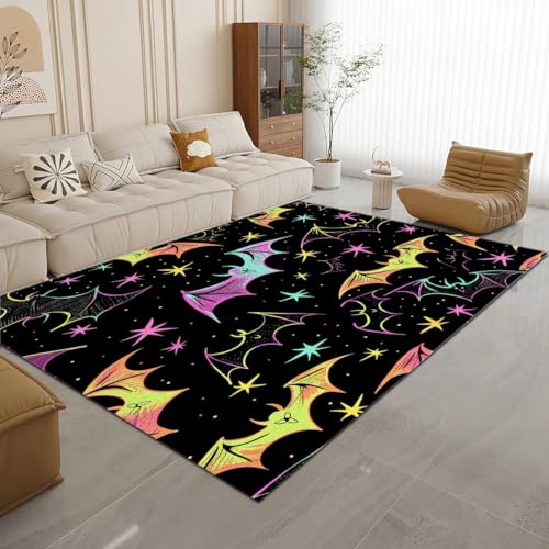 Tapete decorativo negro 122x91 cm Animal Bat miniatura 3
