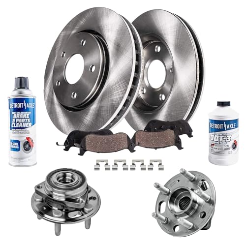 Image of Detroit Axle - Rear Brake Kit for Chevy Malibu Impala Buick LaCrosse Regal