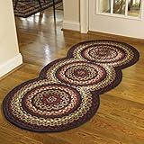 Park Designs Folk Art Braided Rug Runner - 72''L