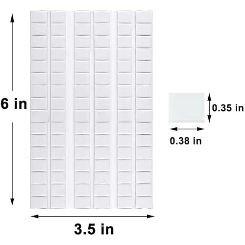 96 Pcs Adhesive Poster Sticky Putty, Removable Sticky Tack Putty Reusable Mounting Putty For Hanging Pictures, Nail, Poster (White) #TOP1