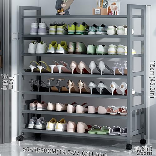 Meuble à chaussures pour balcon et entrée étroite avec rangement vertical