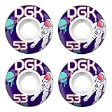 dgk skateboard company  DGK Monopatín Skate Skateboard Wheels Ruedas Spacey 53mm (Set 4)