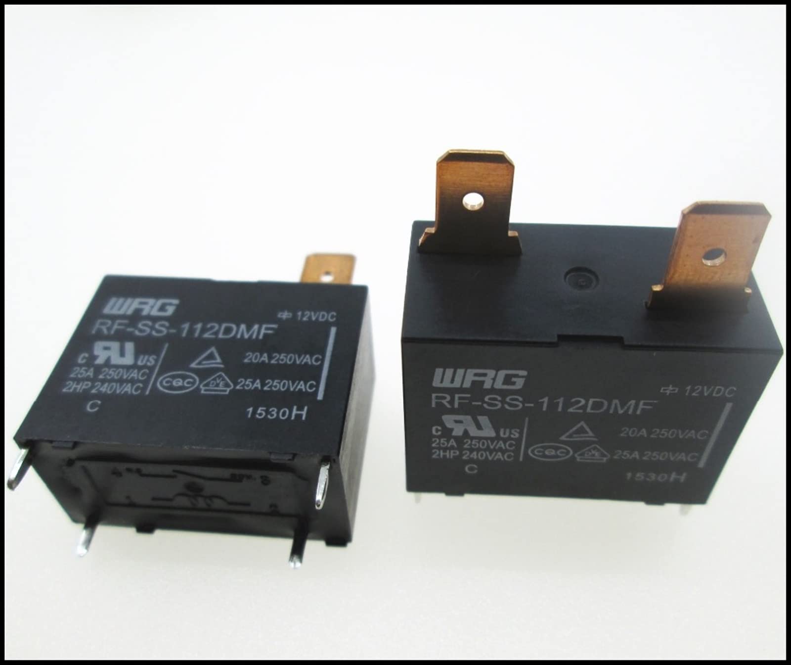 GJZIFGFWQ Relay RF-SS-112DMF RFSS112DMF 12VDC DC12V 12V 20A 250VAC DIP4