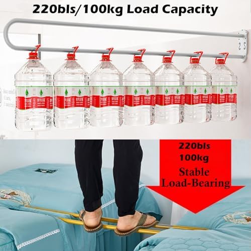 U-S Privacy Curtain Rod for Hospitals, SPAs & Salons | Wall-Mounted Room Divider with Flat Hook | Adjustable & Durable Design