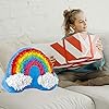 DBlosp Plush Craft Rainbow Pillow, Fabric by Number Art & Crafts, No Sewing, Making Your Own DIY Rainbow Pillow, Kids Project, Learning Fun, Ages 5+ #2