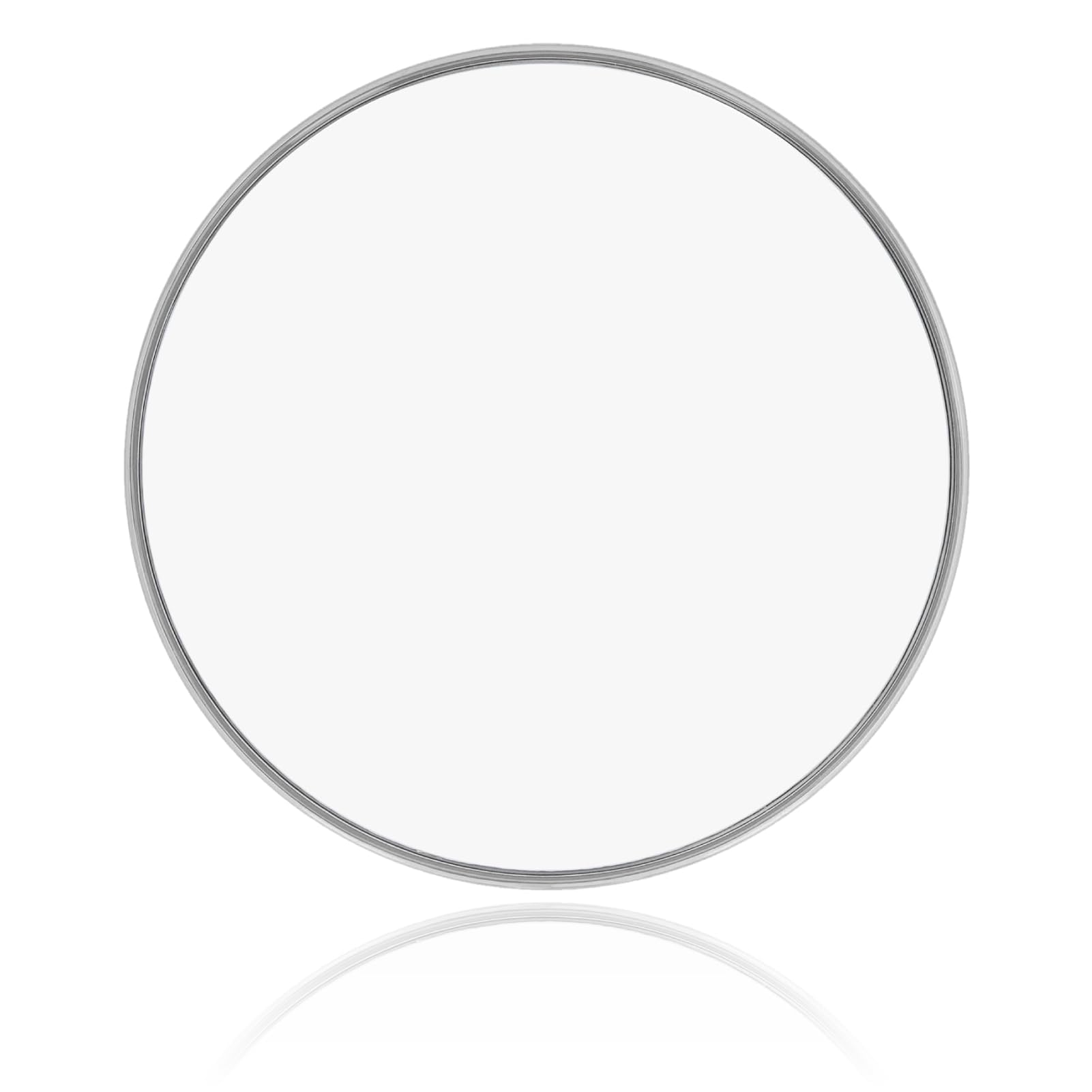 Dpofirs Specchio Ingranditore 30X con Ventosa, Grande 6 Pollici, Ingrandimento 30X, Rotondo per Trucco