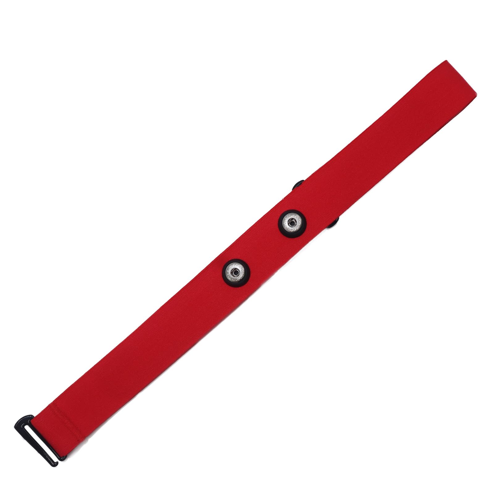 Adjustable Soft HRM Compatible with Polar Heart Rate Sensor - Polar H10 H9 H7 Chest Strap Replacement (Red)