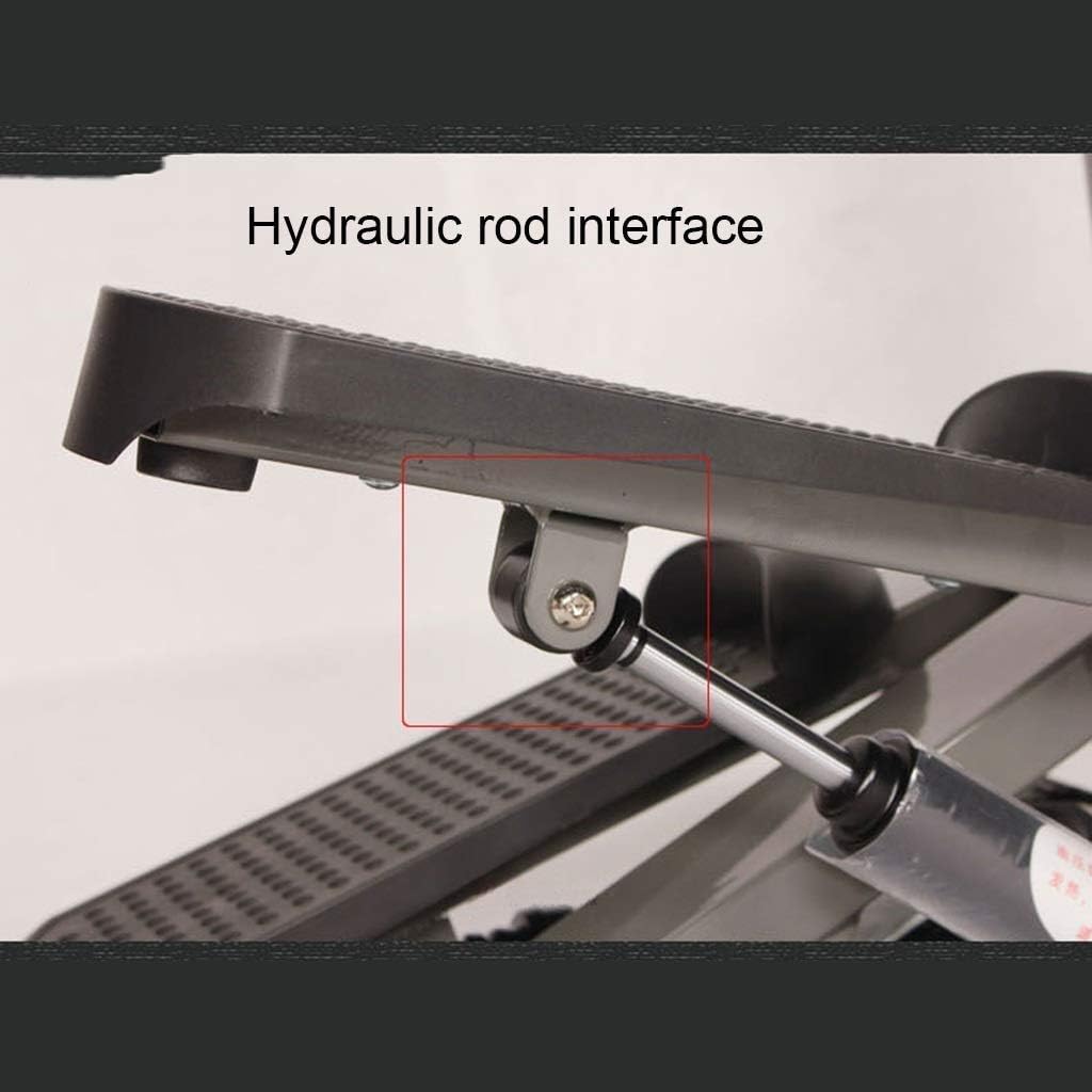 Stepper Steppers Handle Mini Exercise Fitness Machine Under Desk Elliptical Stepper Adjustable, More Stable with Heavier Weight, Portable Mini Step