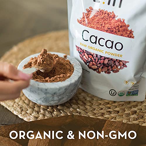 Zint Cacao Powder + Collagen Peptides Powder Sampler Beauty Bundle: Organic Antioxidant Cocoa Powder And Pure Grass-Fed Hydrolyzed Collagen Protein #TOP3